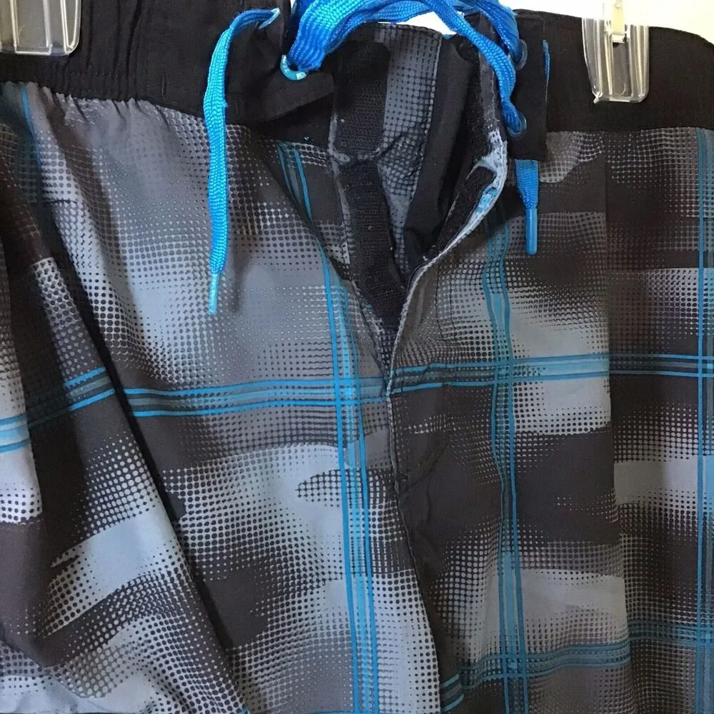 Zero X Posur Swim Trunks Size S Adjustable Waist Pockets